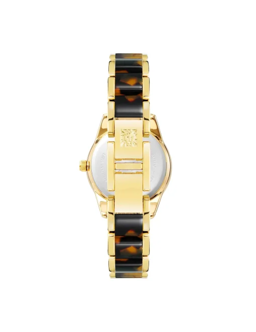 Discount Anne Klein Pearlescent Acetate Link Bracelet Watch
