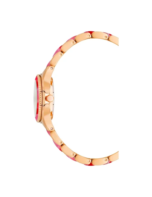 Discount Anne Klein Pearlescent Acetate Link Bracelet Watch