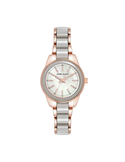 Discount Anne Klein Pearlescent Acetate Link Bracelet Watch