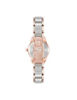 Discount Anne Klein Pearlescent Acetate Link Bracelet Watch