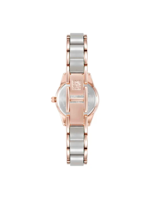 Discount Anne Klein Pearlescent Acetate Link Bracelet Watch