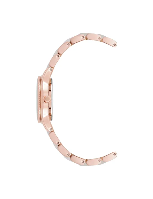 Sale Anne Klein Pearlescent Acetate Link Bracelet Watch