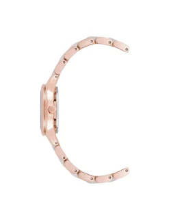 Discount Anne Klein Pearlescent Acetate Link Bracelet Watch