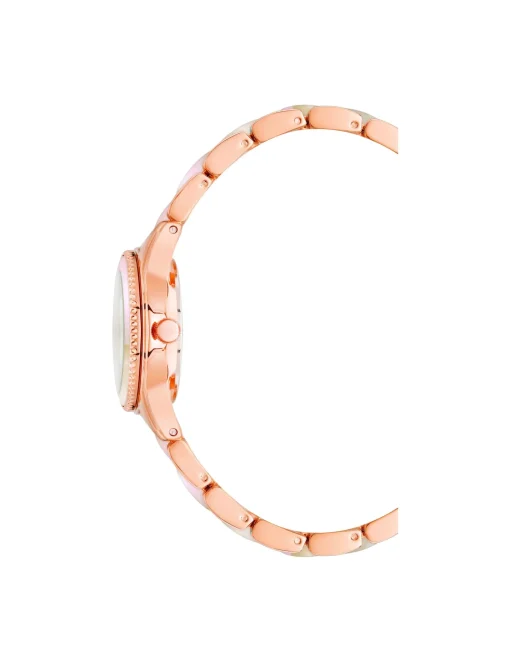 Sale Anne Klein Pearlescent Acetate Link Bracelet Watch