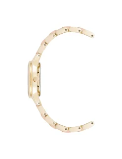Sale Anne Klein Pearlescent Acetate Link Bracelet Watch