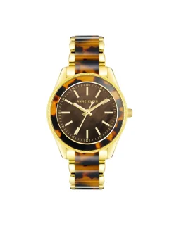 Shop Anne Klein Pearlescent Resin Link Watch
