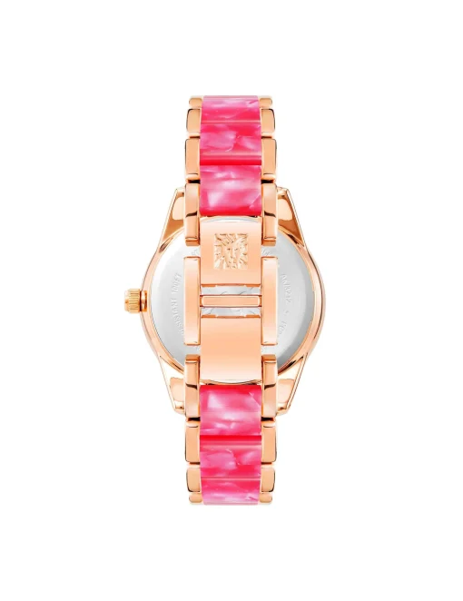 Shop Anne Klein Pearlescent Resin Link Watch