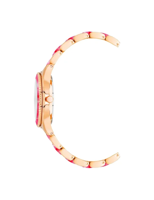Shop Anne Klein Pearlescent Resin Link Watch