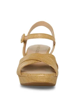 New Anne Klein Peltz Dress Sandal- Sale Raffia