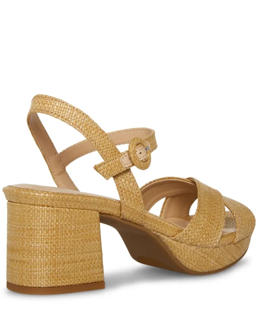 New Anne Klein Peltz Dress Sandal- Sale Raffia