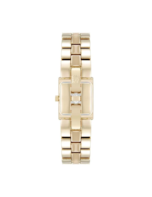 Best Anne Klein Petite Enamel Center Link Bracelet Watch