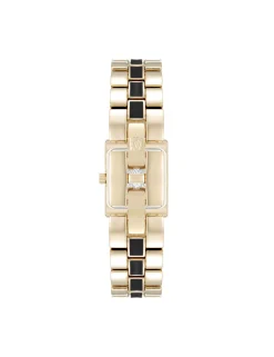 Best Anne Klein Petite Enamel Center Link Bracelet Watch