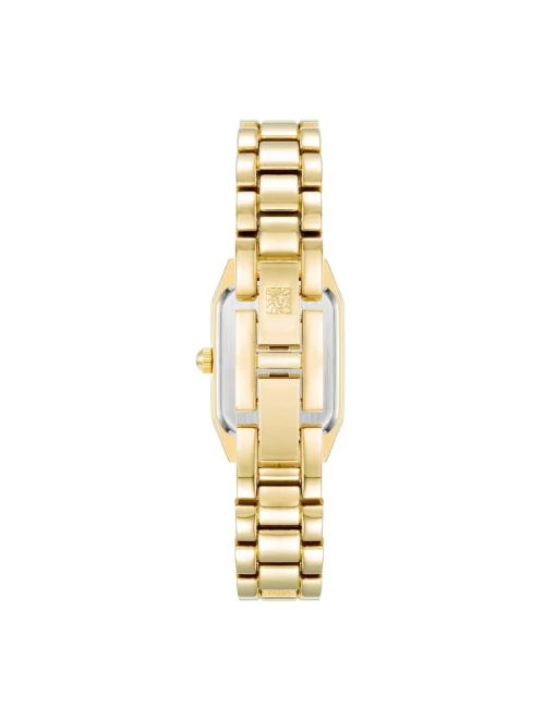 Fashion Anne Klein Petite Octagonal Shaped Metal Bracelet Watch