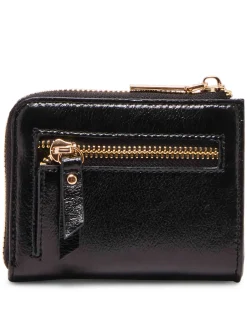 Outlet Anne Klein 2 Piece Envelope Flap Curved Wallet With Rhinestones