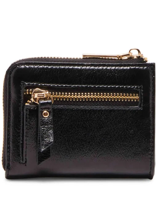 Outlet Anne Klein 2 Piece Envelope Flap Curved Wallet With Rhinestones