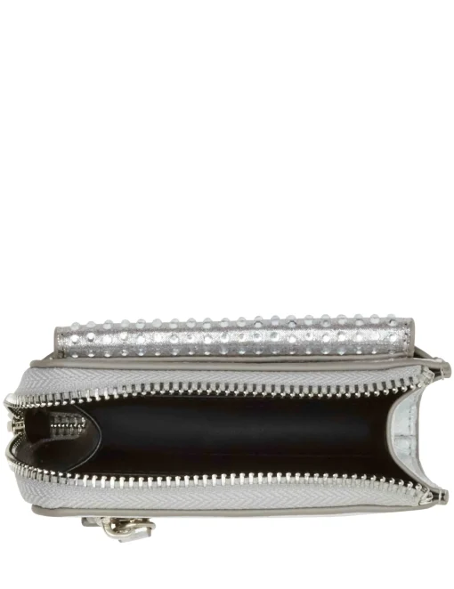 Outlet Anne Klein 2 Piece Envelope Flap Curved Wallet With Rhinestones