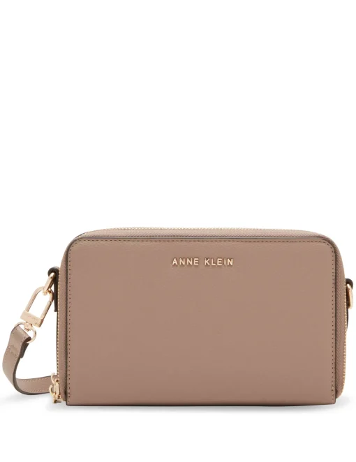 Shop Anne Klein 3 Piece Gift Set With Double Zip Camera Crossbody
