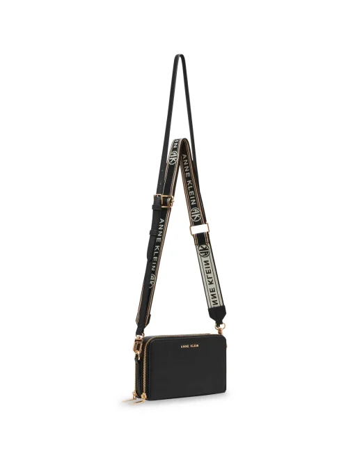 Shop Anne Klein 3 Piece Gift Set With Double Zip Camera Crossbody