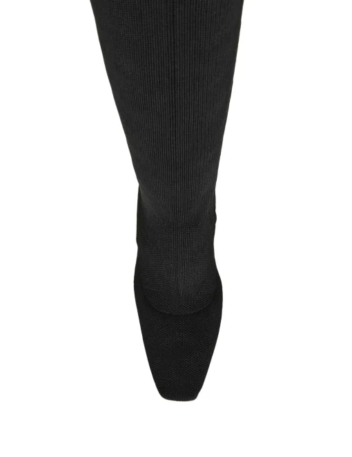 Flash Sale Anne Klein Pillar Boot BLACK KNIT