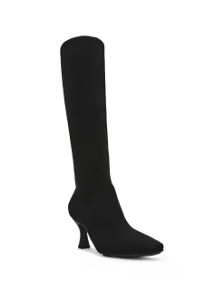 Flash Sale Anne Klein Pillar Boot BLACK KNIT