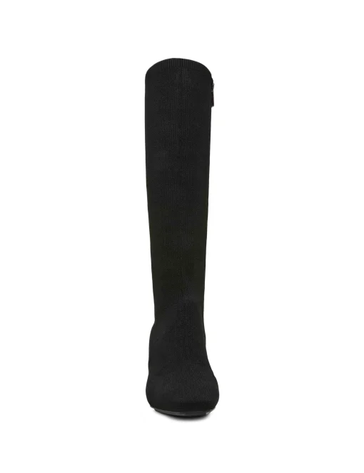 Flash Sale Anne Klein Pillar Boot BLACK KNIT