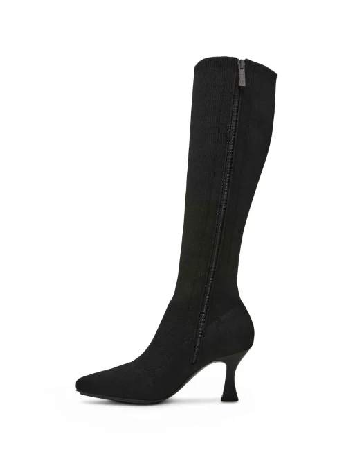 Flash Sale Anne Klein Pillar Boot BLACK KNIT