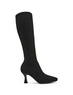 Flash Sale Anne Klein Pillar Boot BLACK KNIT