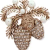 Best Anne Klein Pine Cone Pin
