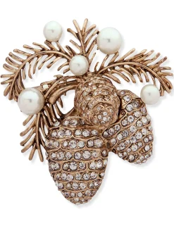 Best Anne Klein Pine Cone Pin