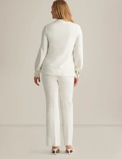 Sale Anne Klein Poet Sleeve Tunic Anne White