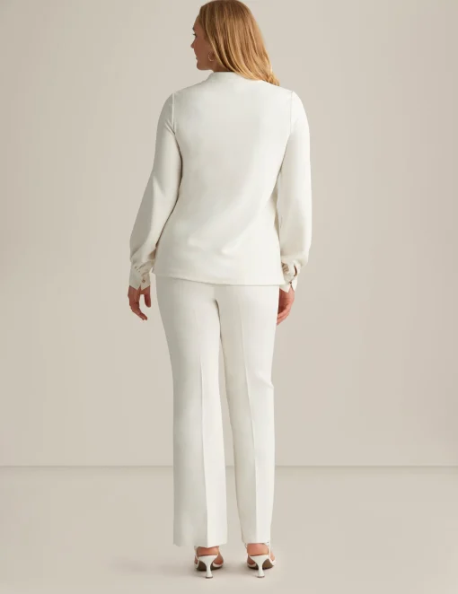 Sale Anne Klein Poet Sleeve Tunic Anne White