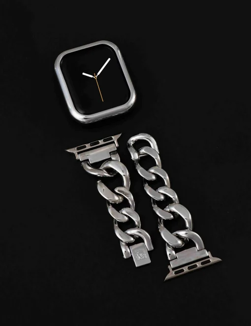Cheap Anne Klein Polished Metal Bumper For Apple Watch®