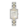 Online Anne Klein Premium Crystal Accented Grooved Link Bracelet Watch