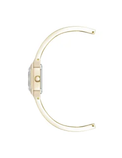 Discount Anne Klein Premium Crystal Square Bangle Watch