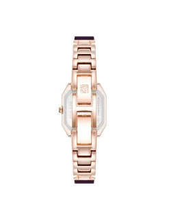 Discount Anne Klein Premium Crystal Square Bangle Watch