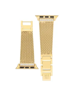Hot Anne Klein Premium Crystals Mesh Band For Apple Watch®