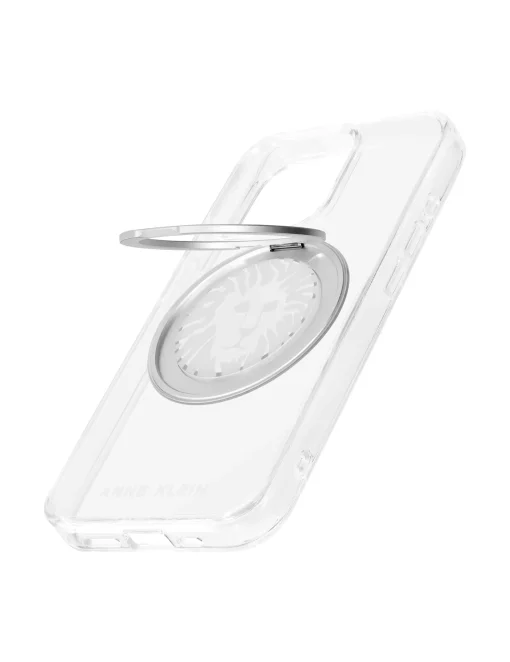 Best Sale Anne Klein Protective Plastic Case With Rotating Ring For IPhone® 15 Pro Max Clear