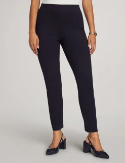 Best Anne Klein Pull On Hollywood Waist Slim Ankle Pant Anne Black