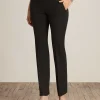 Store Anne Klein Pull On Slash Pocket Trouser Anne Black