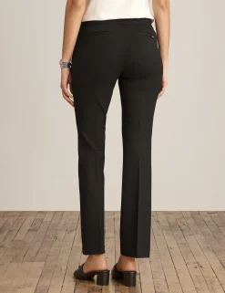 Store Anne Klein Pull On Slash Pocket Trouser Anne Black
