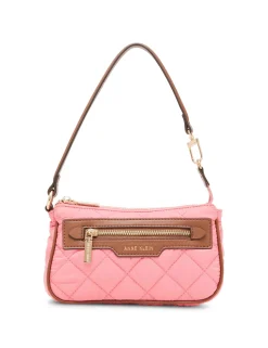 New Anne Klein Quilted Nylon Pochette