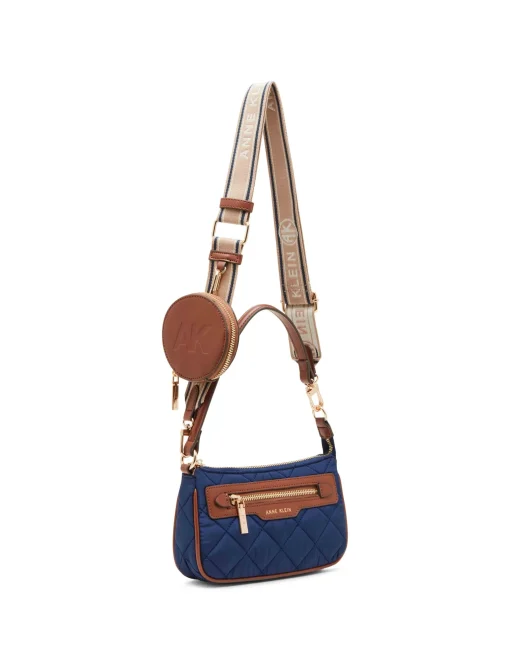 Best Anne Klein Quilted Nylon Pochette