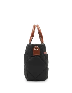 Best Sale Anne Klein Quilted Nylon Satchel And Pouch