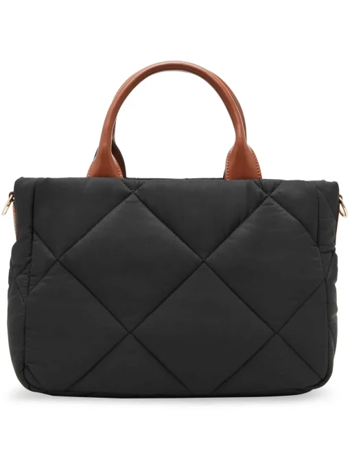 Best Sale Anne Klein Quilted Nylon Satchel And Pouch