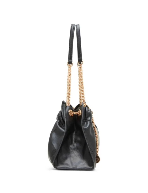Discount Anne Klein Quilted Stitched Cinched Closure Satchel