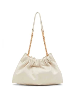 Discount Anne Klein Quilted Stitched Cinched Closure Satchel