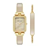 Online Anne Klein Rectangular Case Watch And Bracelet Set