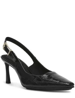 Shop Anne Klein Ritzy Dress Pump Black Croc