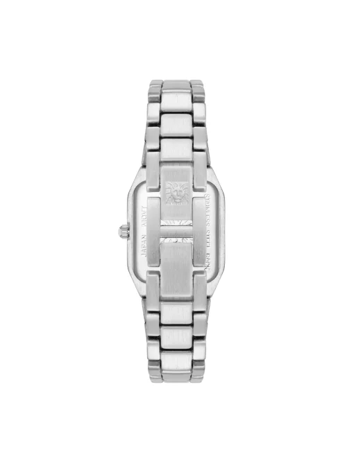 Best Anne Klein Roman Numeral Bezel Watch Silver-Tone