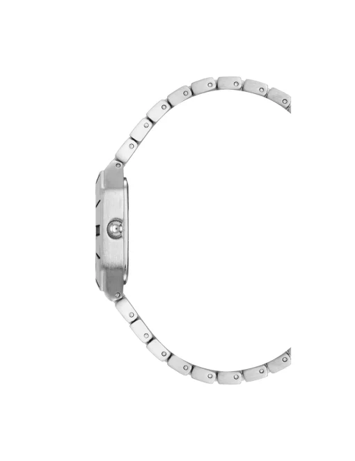 Best Anne Klein Roman Numeral Bezel Watch Silver-Tone